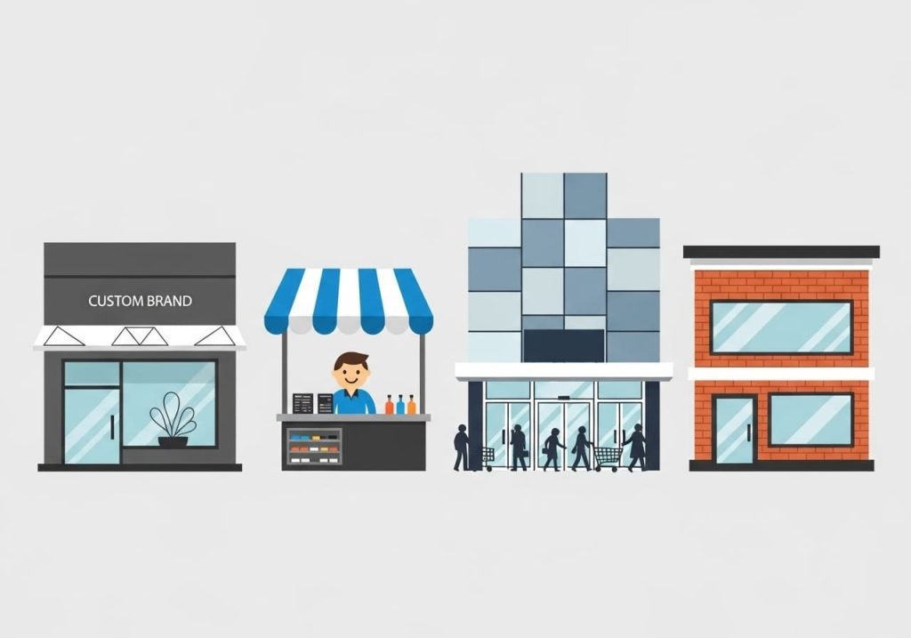 【比較表あり】Shopify・BASE・楽天・MakeShopの違いを4つの軸で比較
